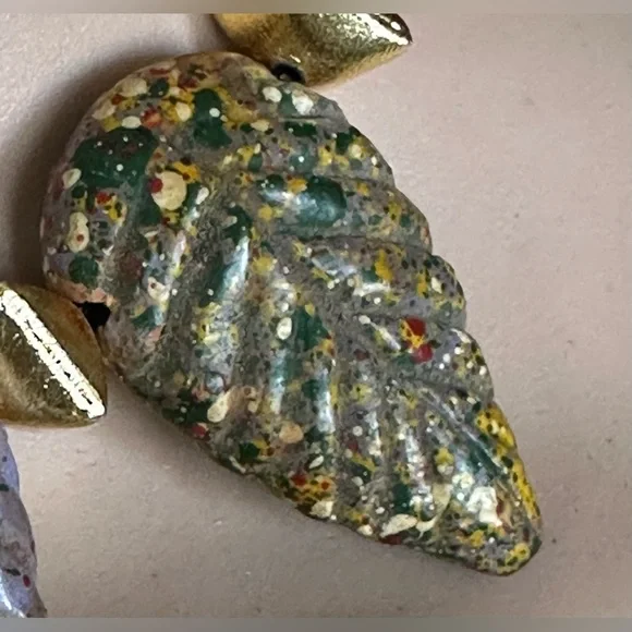 16 inch Adjustable African Inspired Choker Necklace - Picture 10 of 11